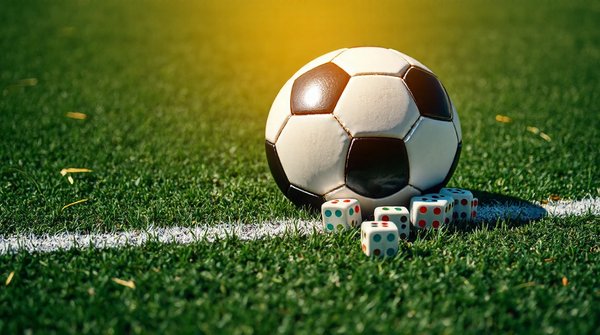 Jouez avec des dés sur le football pour une expérience ludique !